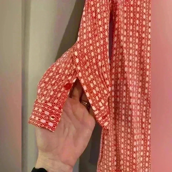 Women’s Red Ava Christina Blouse - Picture 2 of 8